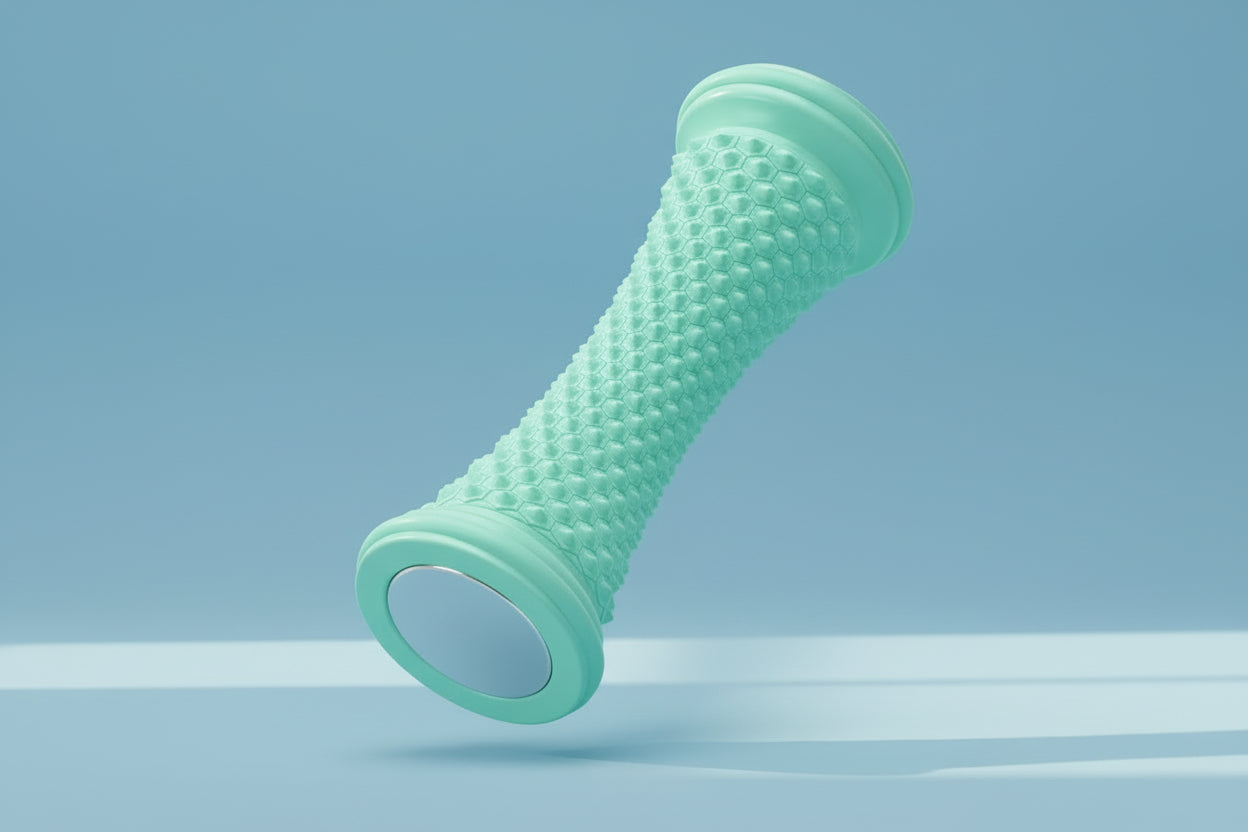 Rouleau massant vert